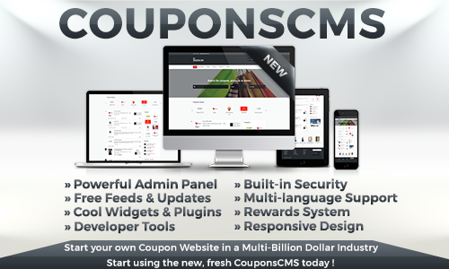 Download Coupons CMS v7.0