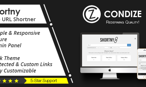 Download Shortny v2.0.1 – The URL Shortener
