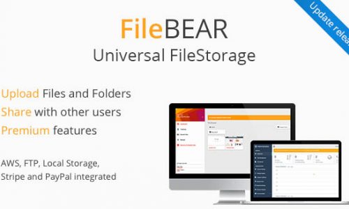 Download FileBear v1.7 – Premium File Sharing