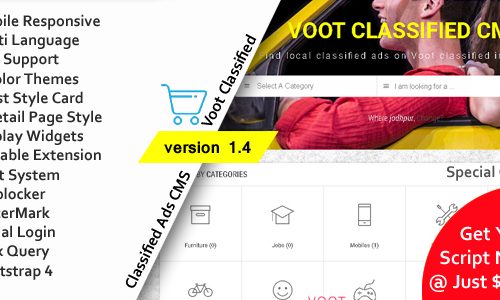 Download Voot Classified v1.4 – Classified Ads CMS