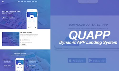 Download QUAPP – Dynamic App Landing Page Management System