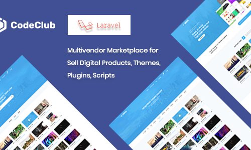 Download Codeclub – Multivendor Marketplace for Sell Digital Products, Themes, Plugins, Scripts –