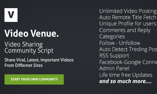 Download Video Venue – Community Script