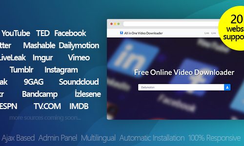 Download All in One Video Downloader v3.2 – Youtube and more –