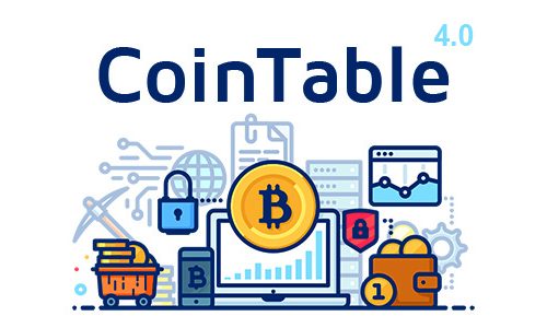 Download Coin Table v4.0 – Cryptocurrency Markets, ICOs & Mining CMS