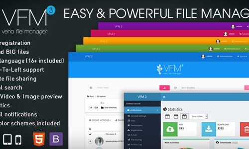 Download Veno File Manager v3.4.5 – host and share files