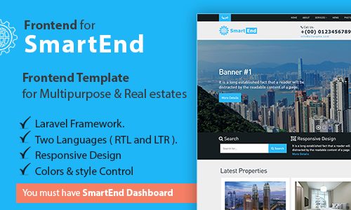 Download Frontend template for multipurpose & real estate
