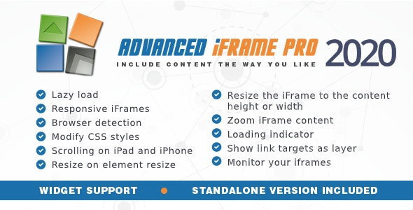 Advanced iFrame Pro v2020.4