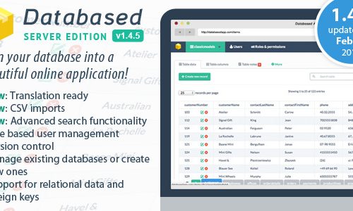 Download Database Application Platform v1.4.5