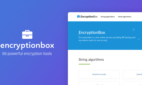 Download EncryptionBox – 59 Powerful Encryption Tools