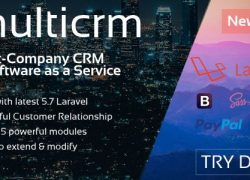 Download Multicrm v1.1.5 – Powerful Laravel CRM +Front End Software As A Service