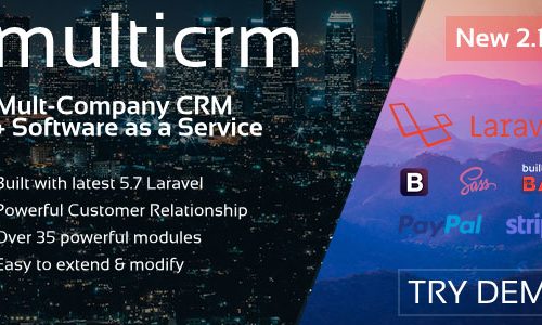 Download Multicrm v1.1.5 – Powerful Laravel CRM +Front End Software As A Service
