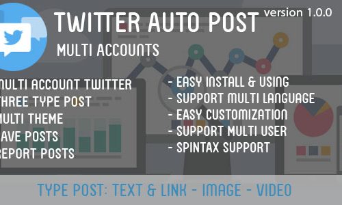 Download Twitter Auto Post Multi Accounts