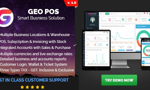 Download Geo POS v3.1 – Point of Sale, Billing and Stock Manager Application