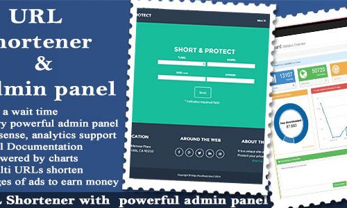 Download URL Shortener with Ads and Powerful Admin Panel v1.8.8