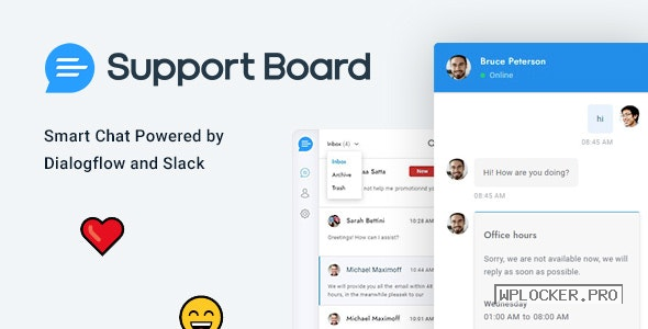 Support Board v3.0.5 – Chat WordPress Plugin – Chat & Support