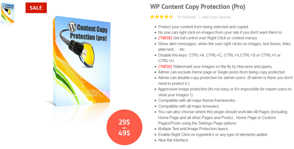 WP Content Copy Protection Pro v9.3