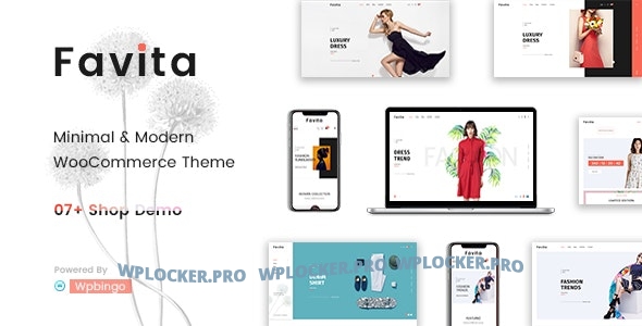 Favita v1.0.1 – Fashion WooCommerce WordPress Theme