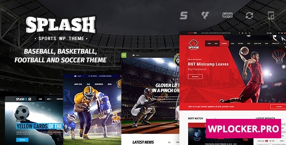 Splash v4.1 – Sport WordPress Theme