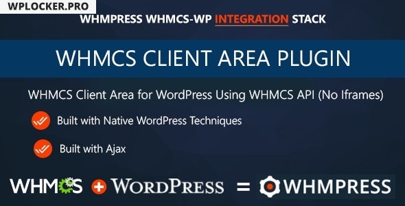 WHMCS Client Area for WordPress by WHMpress v3.4.1