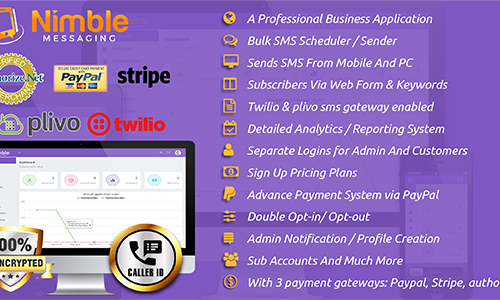 Download Nimble Messaging Professional SMS Marketing Application For Business