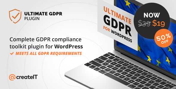 Ultimate GDPR v1.7.4 – Compliance Toolkit for WordPress