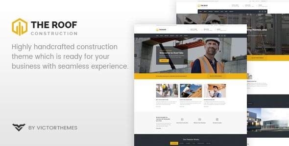 Roof v2.3 – WP Construction, Building Business