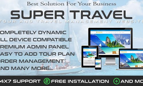 Download Travo – Travel Agency & Tourism Management