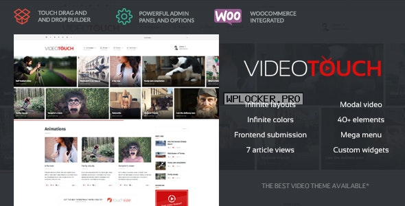 VideoTouch v1.8.7 – Video WordPress Theme