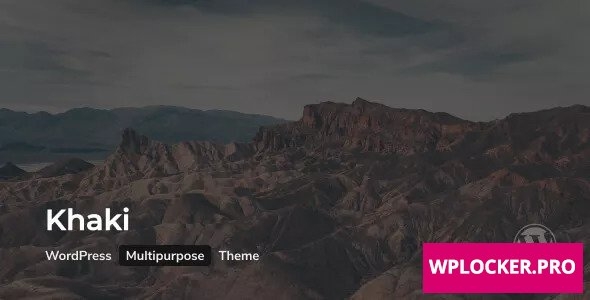 Khaki v2.0.6 – Responsive Multi-Purpose WordPress Theme