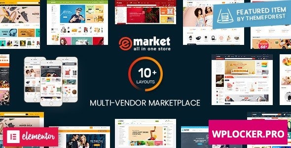 eMarket v2.0.0 – Multi Vendor MarketPlace WordPress Theme