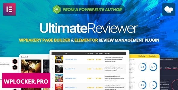 Ultimate Reviewer v2.5.2 – Elementor & WPBakery Page Builder Addon