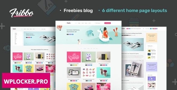 Fribbo v1.0 – Freebies Blog WordPress Theme