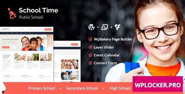School Time v2.5.0 – Modern Education WordPress Theme