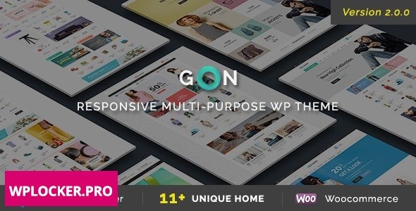 Gon v2.0.6 – Responsive Multi-Purpose Theme