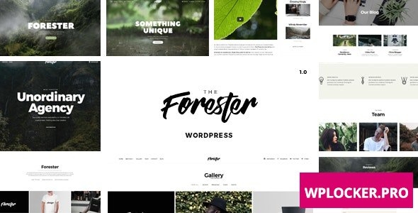 The Forester v1.3.6 – WordPress Minimalist Portfolio Theme