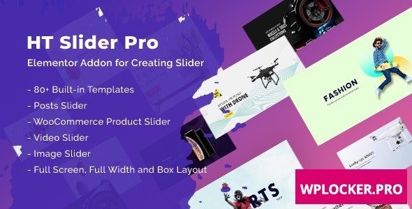 HT Slider Pro For Elementor v1.0.2