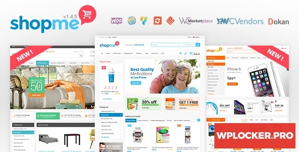 ShopMe v1.5.3 – Woocommerce WordPress Theme