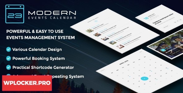 Modern Events Calendar v5.3.5 – Responsive Event Scheduler