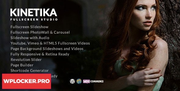 Kinetika v5.6 – Fullscreen Photography Theme