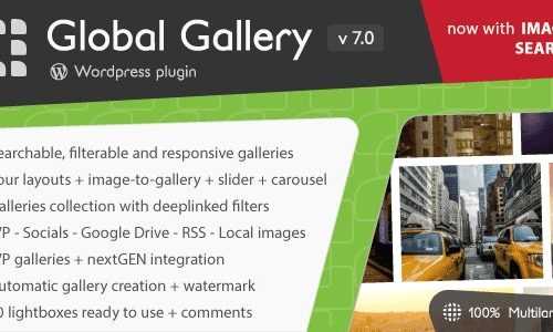 Download Global Gallery v7.011 – WordPress Responsive Gallery