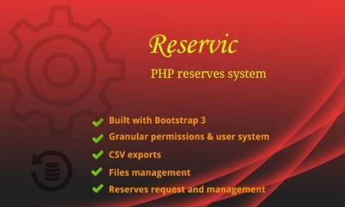Download Reservic v0.3 – Reserves Management System