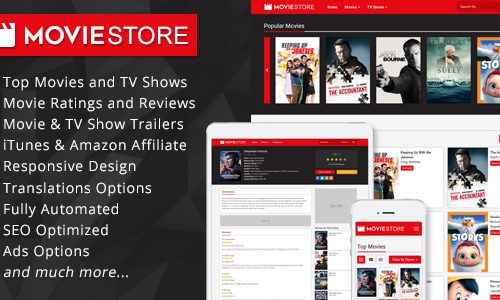 Download MovieStore v1.1 – Movies and TV Shows Affiliate Script