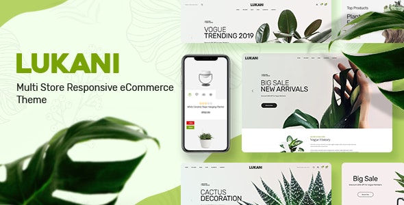 Lukani v1.0.4 – Plant Store Theme for WooCommerce WordPress
