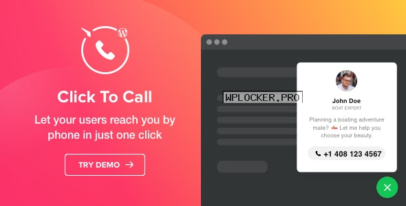 Click to Call v1.2.0 – Call Button plugin for WordPress
