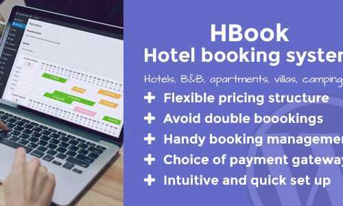 Download HBook v1.9.2 – Hotel booking system – WordPress Plugin