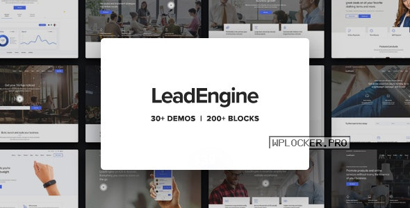 LeadEngine v2.1 – Multi-Purpose Theme with Page Builder