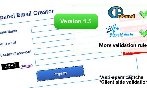 Download Cpanel Email Creator v1.61