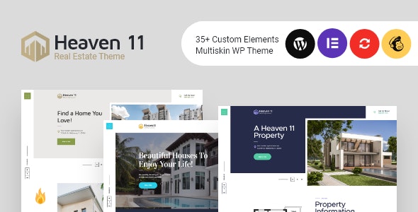 Heaven11 v1.0.2 – Property & Apartment Real Estate WordPress Theme