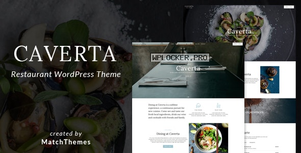 Caverta v1.3.2 – Fine Dining Restaurant WordPress Theme